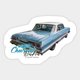 1963 Chevrolet Bel Air 4 Door Sedan Sticker